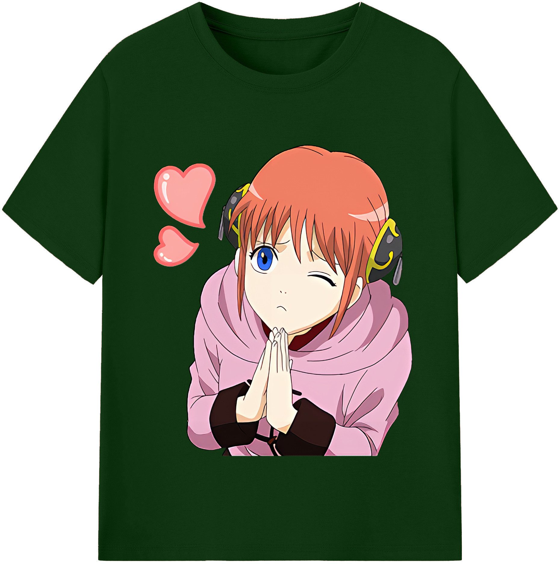 ぎんたま 坂田銀時（さかたぎんとき） 神楽 志村新八（しむら しんぱち） GINTAMA Sakata Gintoki Kagura Shimura Shinpachi 綿100％半袖Tシャツ（フロントプリント）
